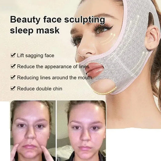 Luxecart Beauty Face Sculpting Sleep Mask - Revitalizing Anti-Aging Solution